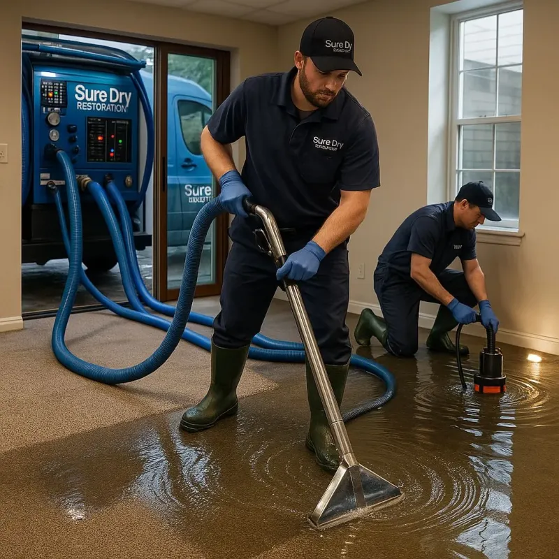 Water Extraction and Removal process in Cottage Lake, WA